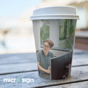 Werken bij Microsign. Koffie met Jeroen van Dijk